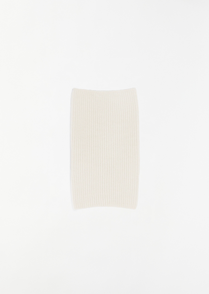 Alpaca Snood — Light Cream
