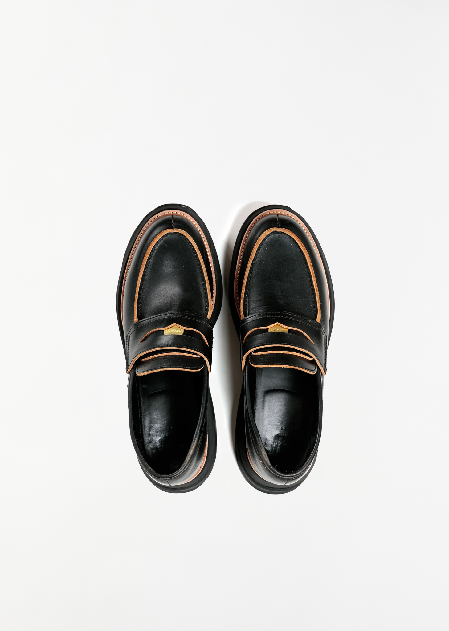 Leather Platform Loafers – La Garçonne Leather Platform Loafers – La Garçonne