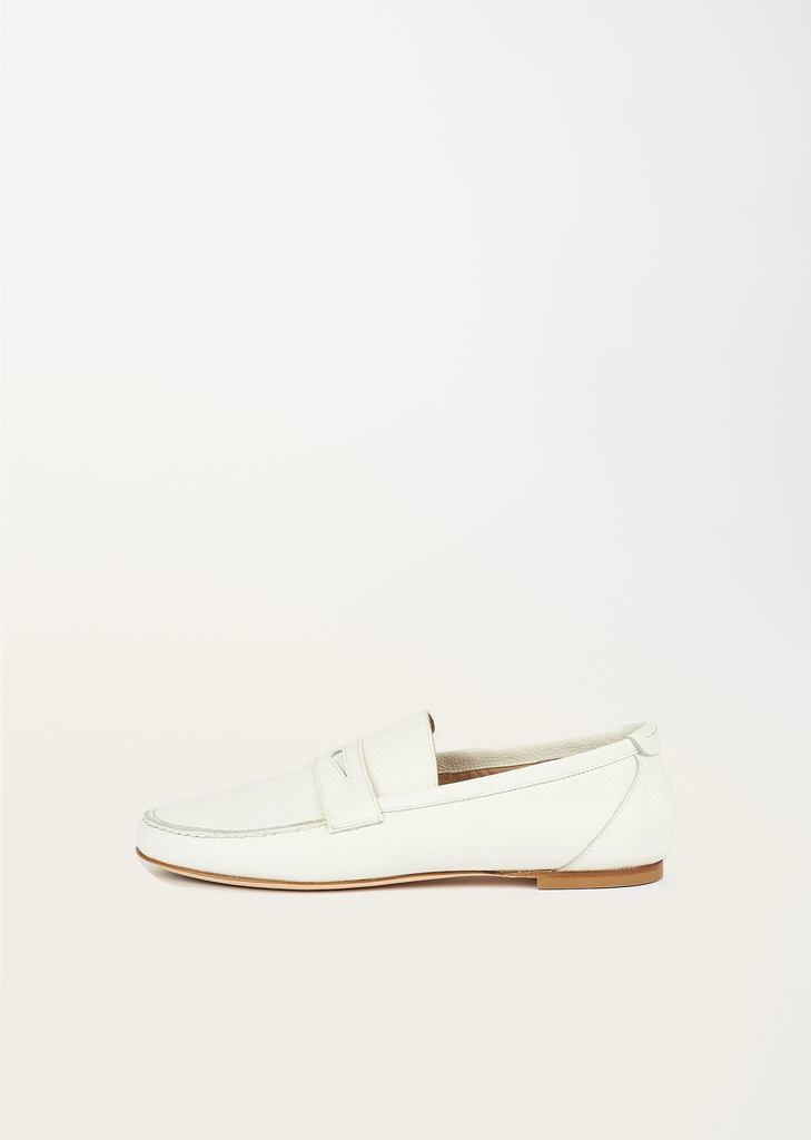 Penny Loafer — White