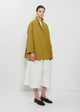 Oversize Crinkled Cotton Jacket