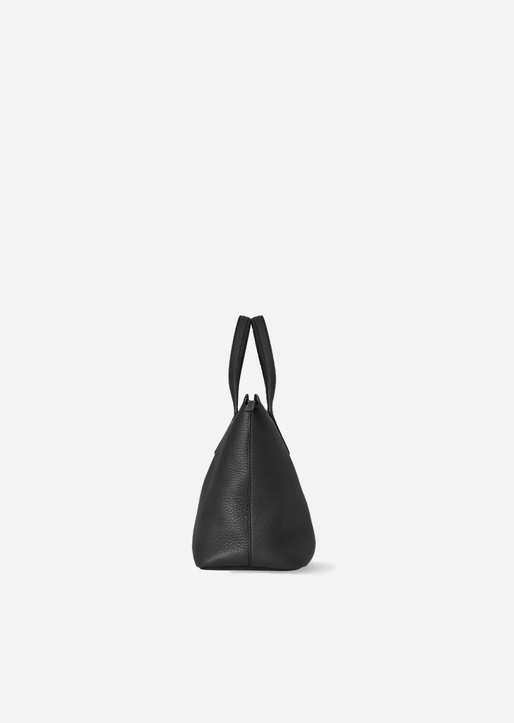 Marcel Leather Handbag — Deep Brown