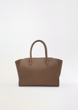 Marlo 12 Grained Leather Bag — Dark Olive