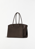 Marlo 14 Saddle Leather Bag — Walnut Shadow