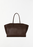 Marlo 14 Saddle Leather Bag — Deep Brown