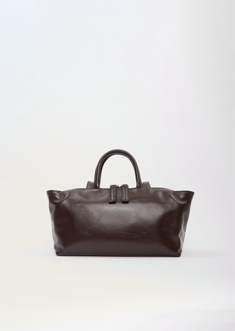Mini Orizzonte Shoulder Bag — Dark Brown