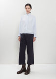 Maya Cotton Shirt — Azur