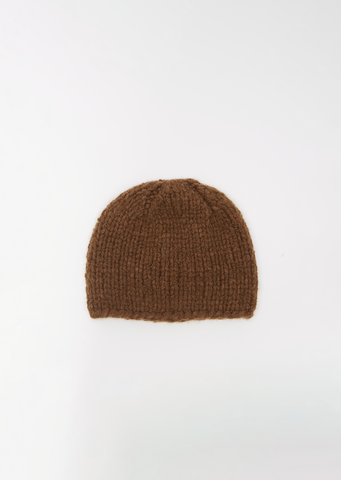 May Cashmere Silk Beanie — Antique