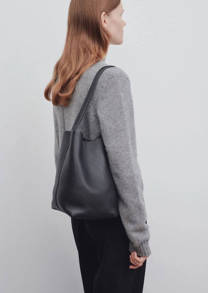 N/S Park Leather Tote, Medium