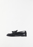 Mens Polished Leather Loafer