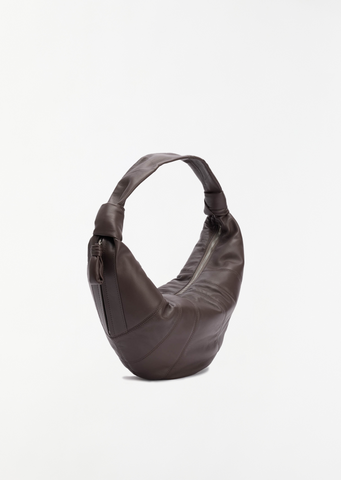 Fortune Croissant Bag — Mink – La Garçonne Fortune Croissant Bag — Mink – La Garçonne