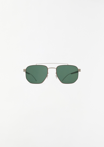 ML05 Sunglasses — Silver / Green