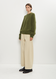 Cashmere Silk R-Neck Sweater