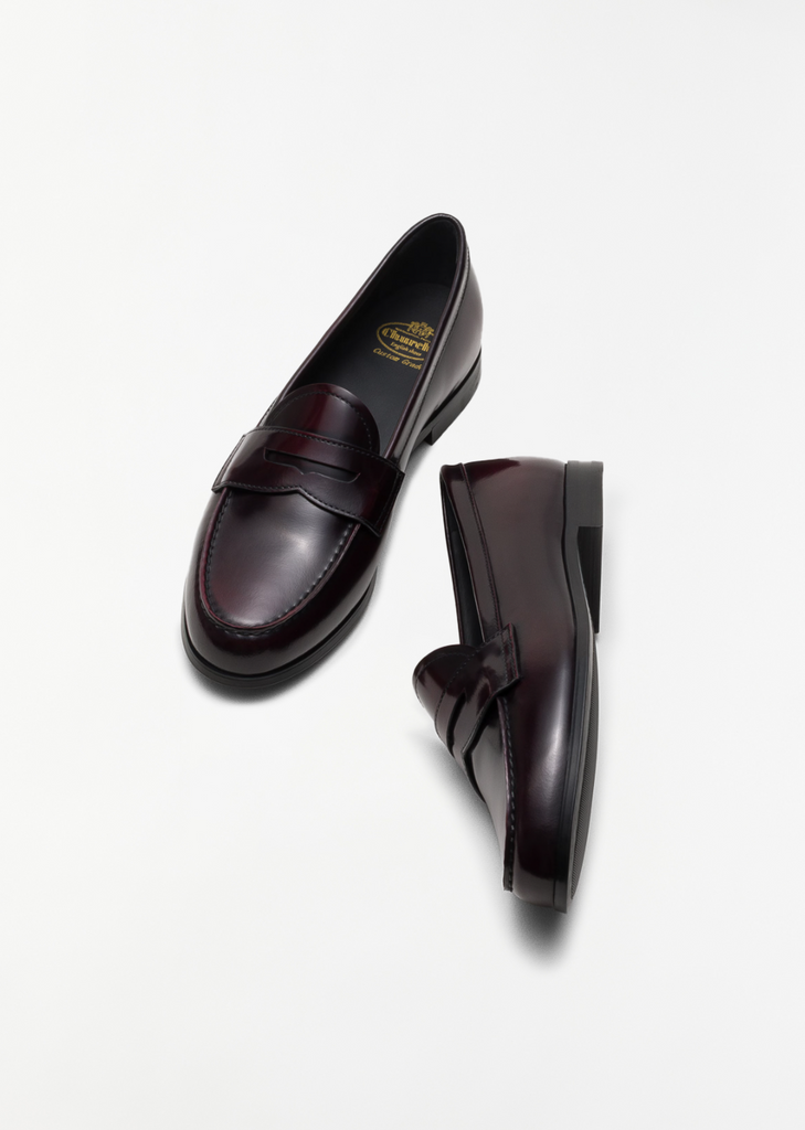 Natalie Polished Leather Loafer