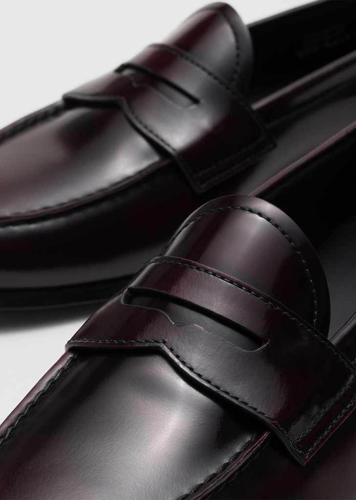 Natalie Polished Leather Loafer