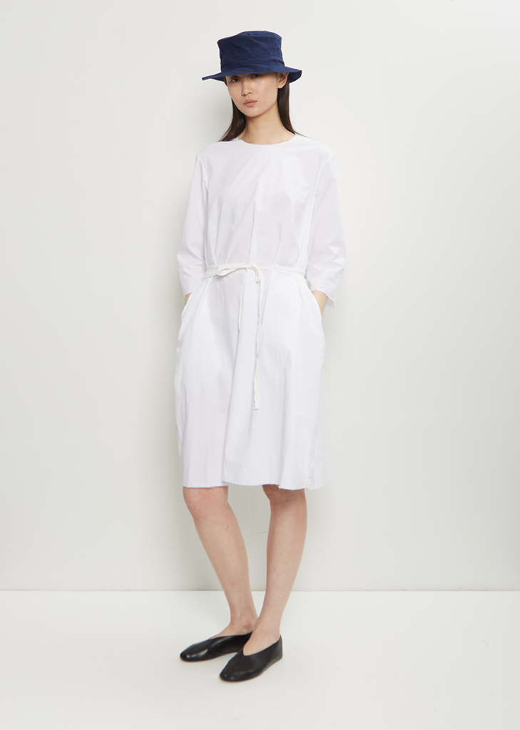 Paper Cotton 3/4 Sleeve Mini Dress OE