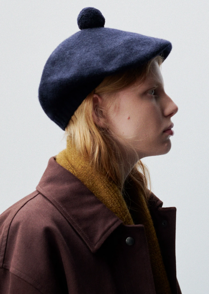 Wool Tam O Shanter Hat