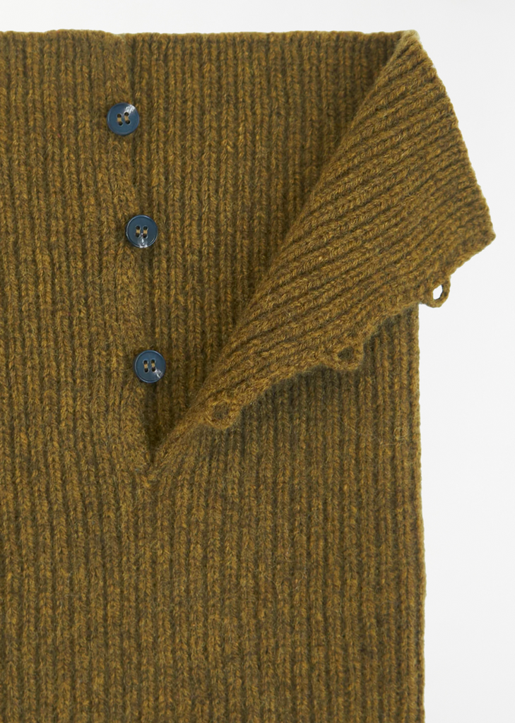Button Down Neck Piece