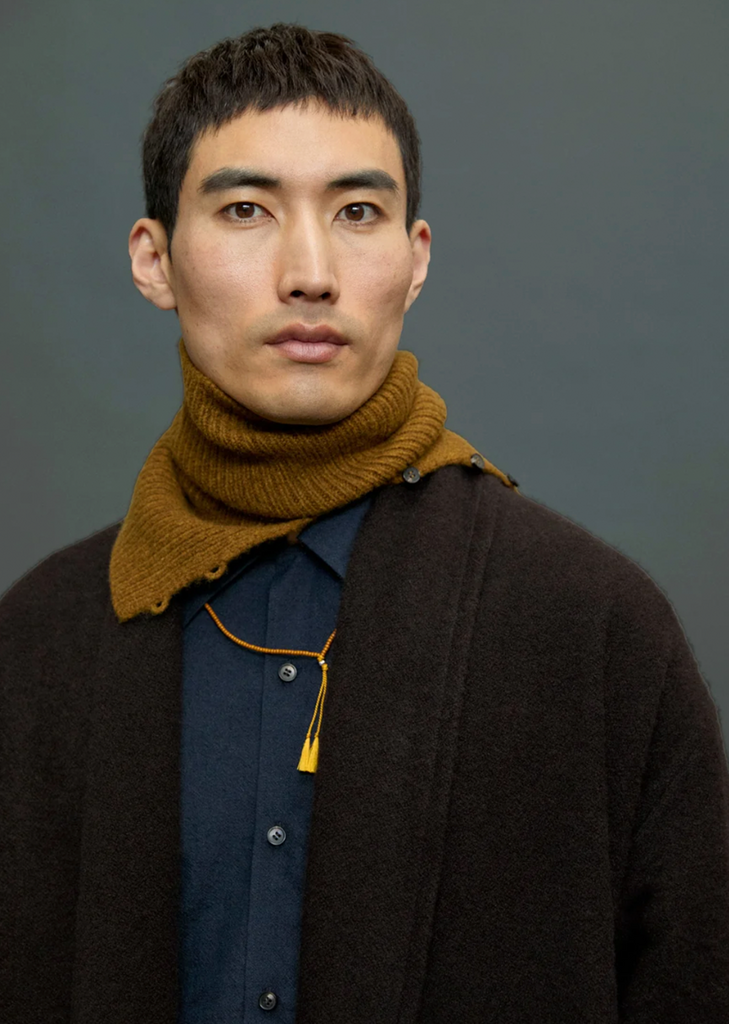 Button Down Neck Piece