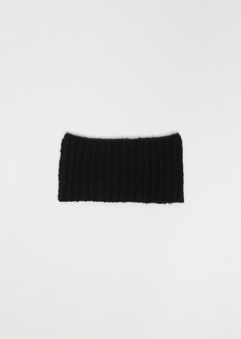Mareno Cashmere Neckwarmer — Black