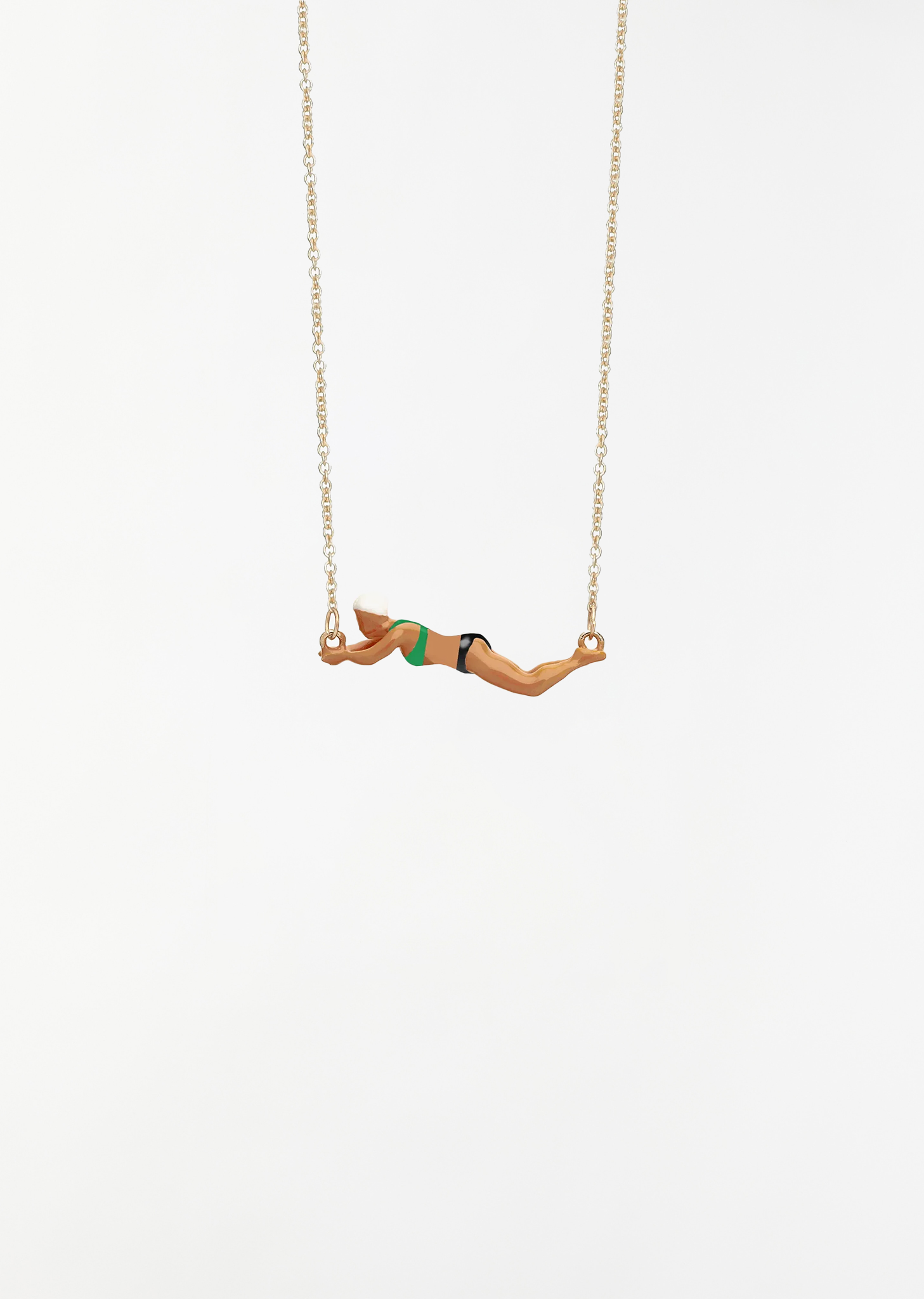 ALIITA ネックレス NADADORA BIKINI NECKLACE ROLO ALIITA公式通販】アリータ 9KYG チェーンネックレス スイマー