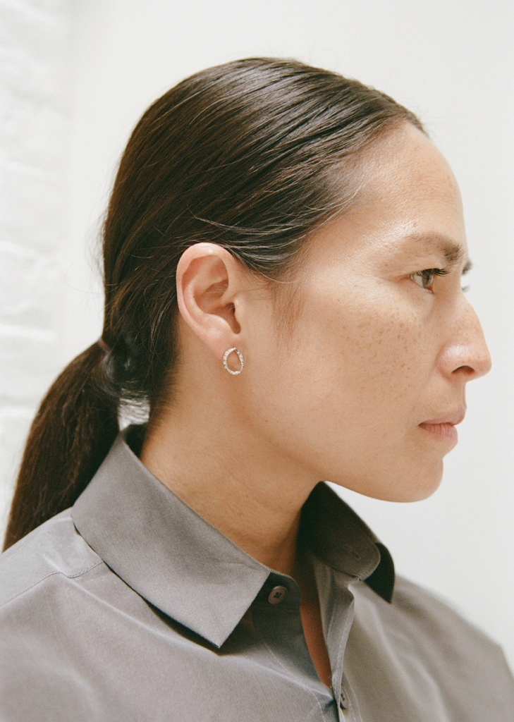 Bijoux Melee Circle Earrings