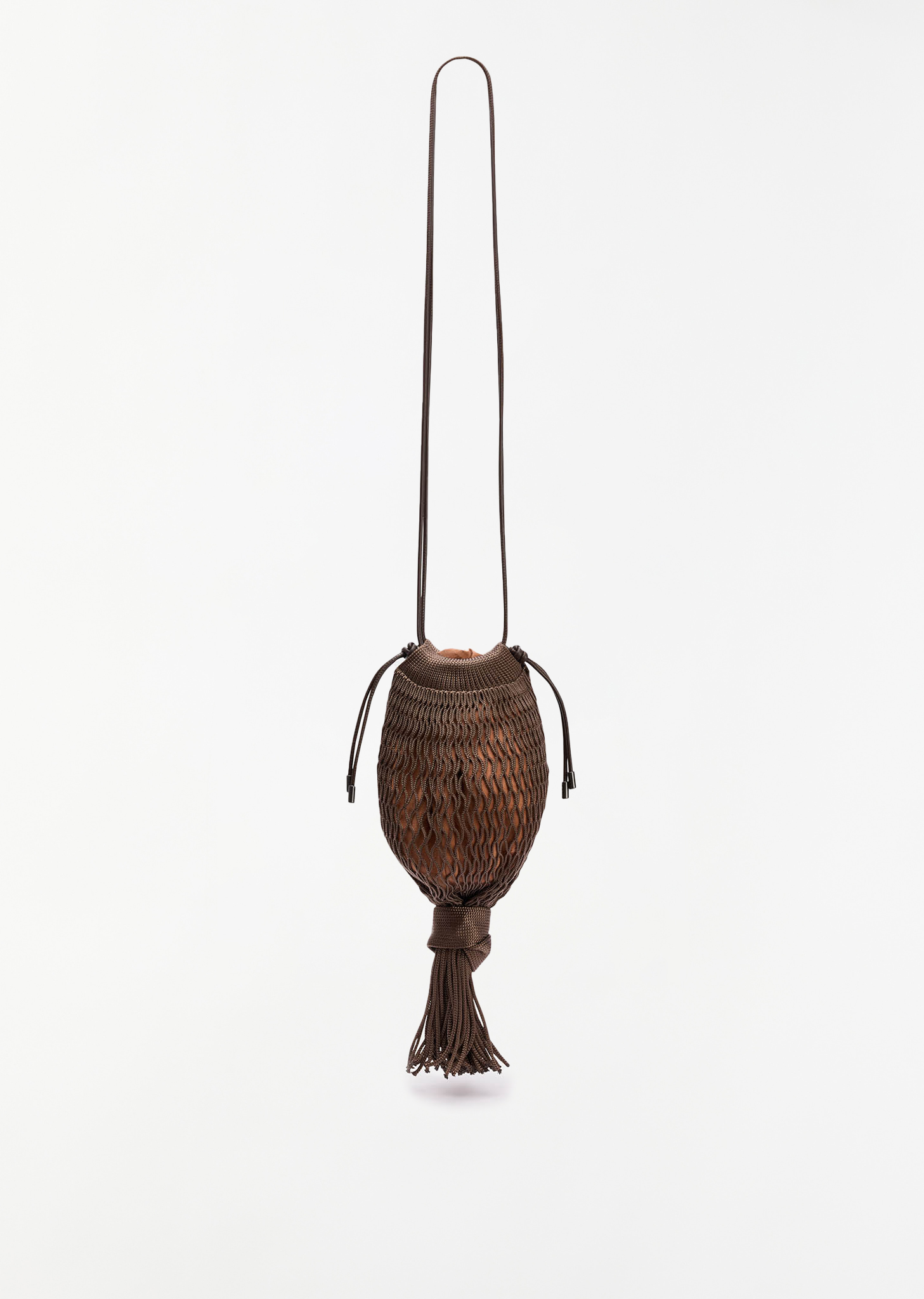 【関税込み】LEMAIRE ブラウン FILTエディション Octopus ポーチ LEMAIRE: Brown FILT Edition Octopus Pouch | SSENSE