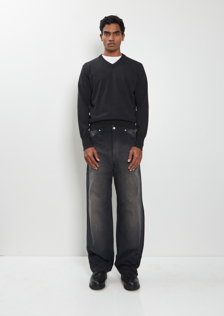 Dyed Organic Cotton Duck Painter Pants