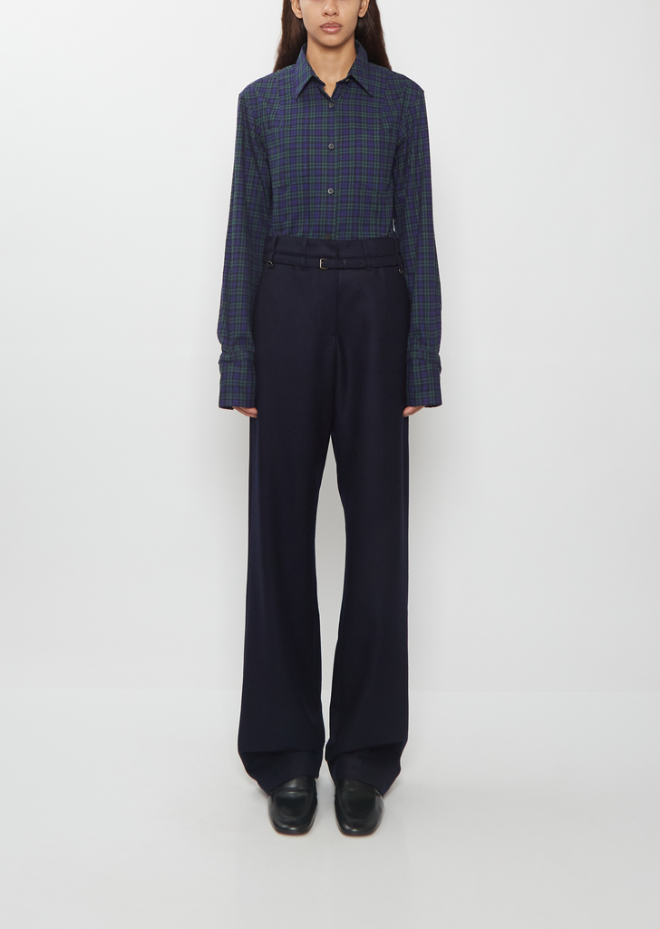 Plash Wool Pants