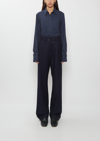 Plash Wool Pants