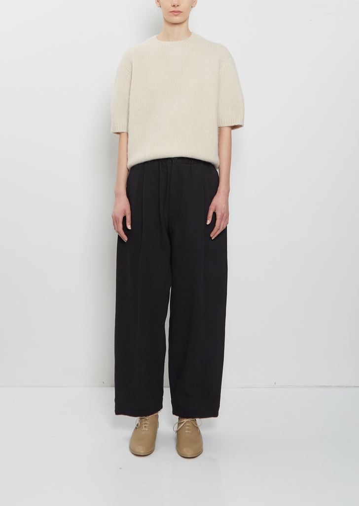 Matte Linen Cotton Pants