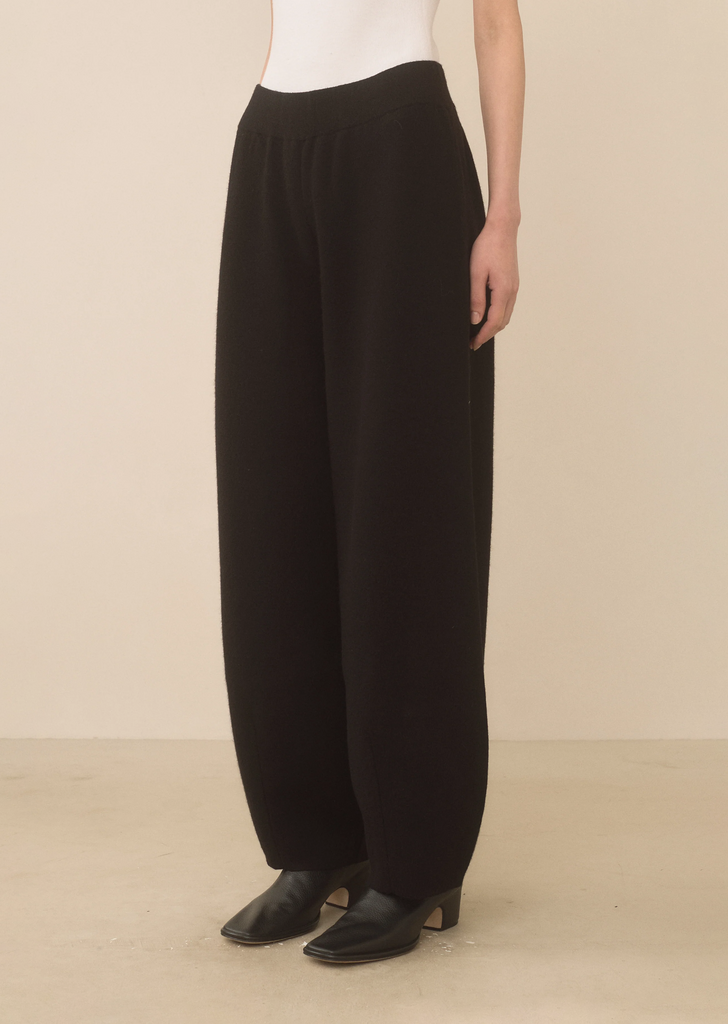 Merino Wool Alpaca Taper Pants