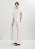 Diana Fine Cotton Corduroy Pant — Winter White