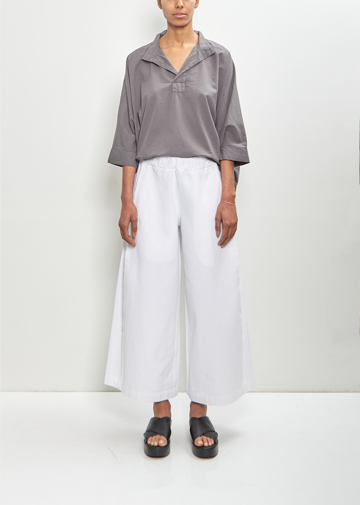 Cotton Storto Pant — White