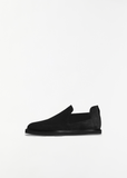 Parker Suede Slip On — Black