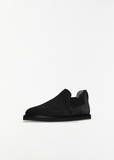 Parker Suede Slip On — Black