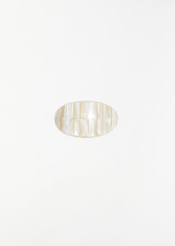 Coupole Clip — Mother-Of-Pearl