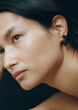Onyx Tiny Phoenician Earrings