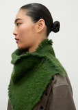 Handspun Dawn Neck Warmer — Pine Green
