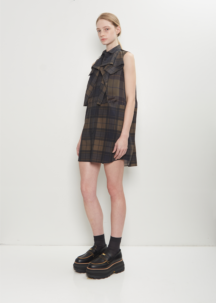 Plaid Mini Dress