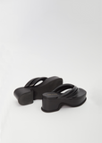 Leather Platform Sandal