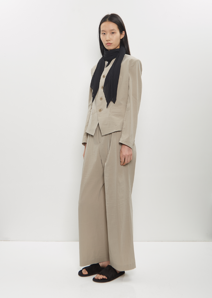 Pleated Basic Scarf