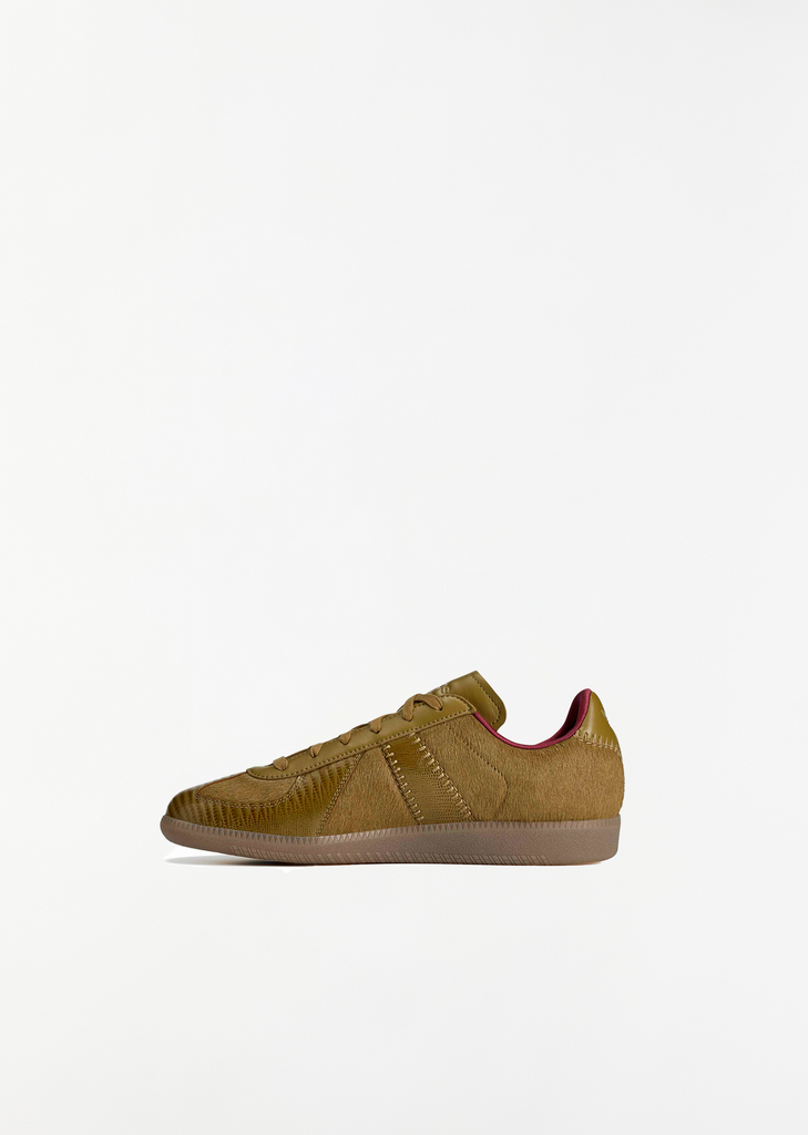 Karintha BW Army Pony Sneaker — Khaki