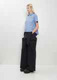 Poplin x Satin Shirt