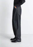 Raw Denim Twisted Workwear Pants