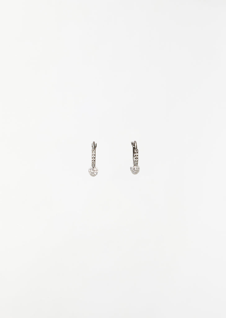 Set Free Diamond Earrings — Black Gold