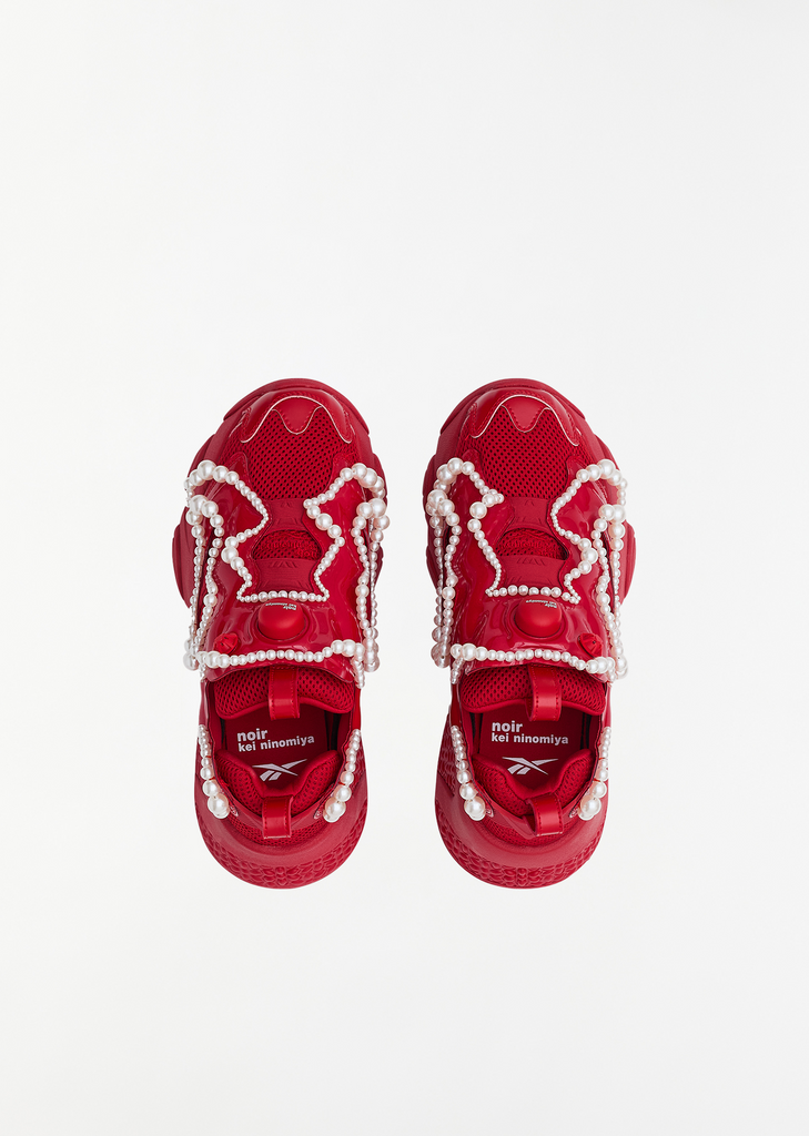 x Reebok Pearl Pump Fury Sneaker — Red
