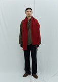 Nomad Skinny Scarf — Red