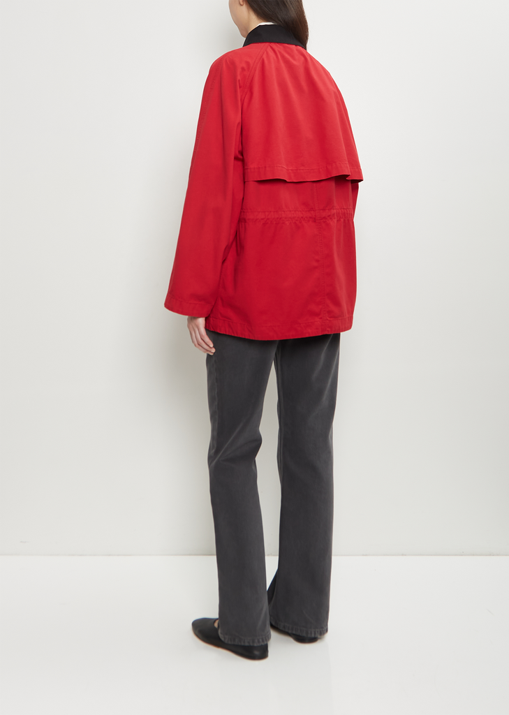 Elodianna Cotton Jacket — Red