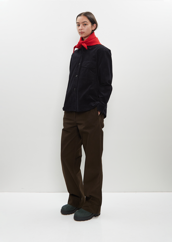 Margaret Howell|SCARVES (MHL SCOUT SCARF - SPORTS RED ( Scout Scarf — Sports Red – La Garçonne