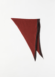 Lambswool Tipped Scout Scarf — Sienna